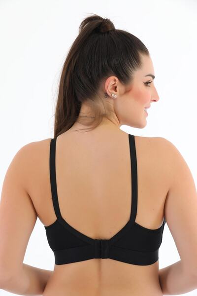 SEBOTEKS Wire-Free, Spongeless, Lace, Wide Elastic, Comfortable Minimizer Bra 1009