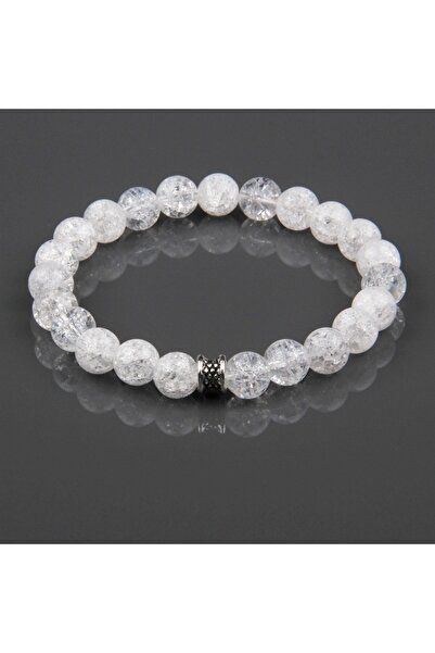 Asya Gems سوار من الحجر الطبيعي Necef مقاس 8 مم قطع كروي