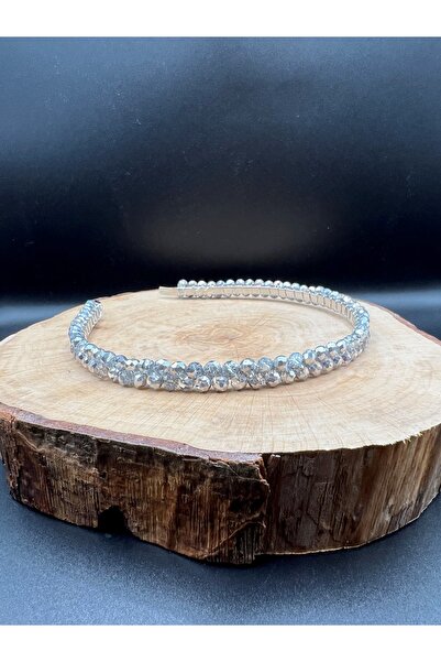 gelinmz Tamamen El Yapımı Kristal Taşlı Şık Ve Zarif Düğün Ve Nişan Gelin Tac...