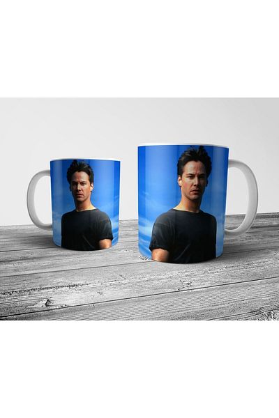 Pixxa Keanu Reeves Mug Cup Model 4