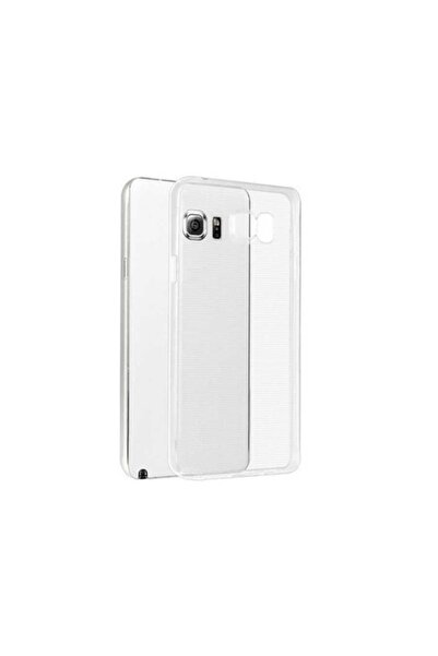 ZM STORE Samsung Galaxy Note 5 Kılıf Zore Kamera Korumalı Yumuşak Süper Silikon Şeffaf Kapak