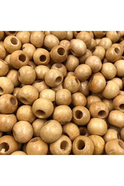 Yumuşakkeçe Drvene okrugle perle polirane 10 mm 50 komada