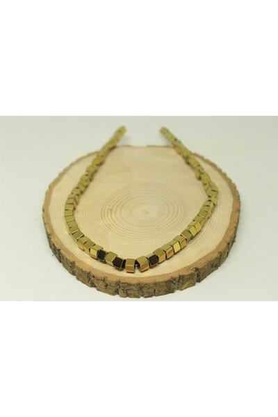 Yasamtohumu 6mm kocka od hematitnog kamena u obliku kocke - 24420