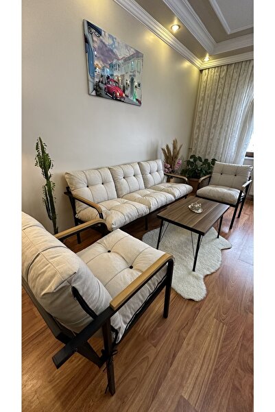 Modern Style Home Modern Kadıköy Balkon, Bahçe, Cafe - Metal Kanepe Koltuk Ta...