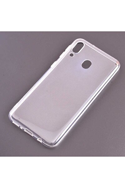 ZM STORE Samsung Galaxy M20 Kılıf Zore Süper Silikon Ince Şeffaf Kapak