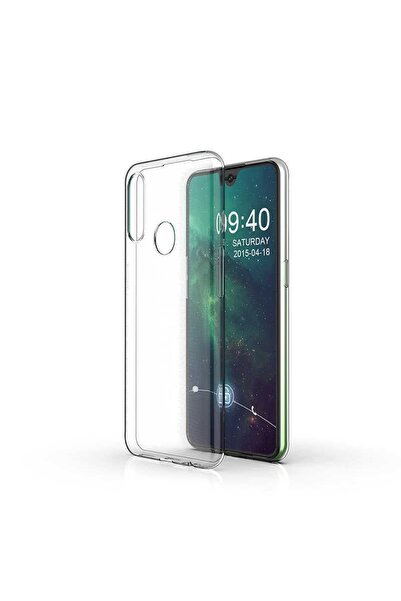 ZM STORE Oppo A31 Kılıf Zore Süper Silikon Ince Şeffaf Kapak