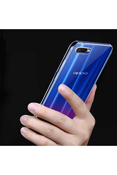 ZM STORE Oppo Rx17 Neo Kılıf Zore Süper Silikon Ince Şeffaf Kapak