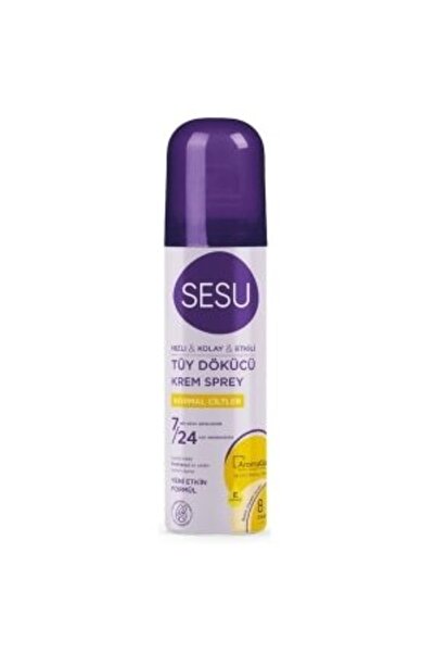 Sesu Tüm Ciltler Için Tüy Dökücü Krem Sprey 150 Ml