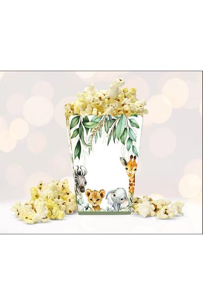 Big Party Baby Animal Corn Box