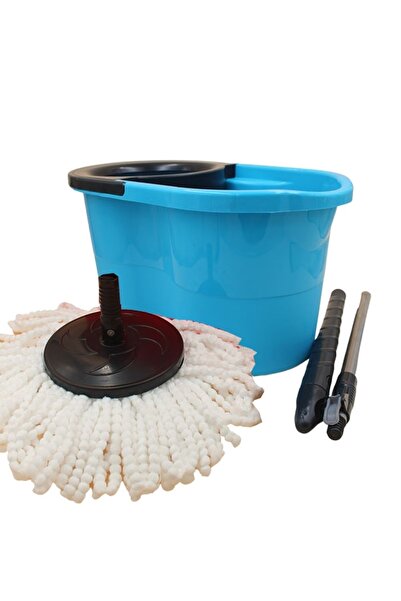 BAYSEM Zambak Zp-188 Mop Temizlik Seti 3 Lü - Mavi-85