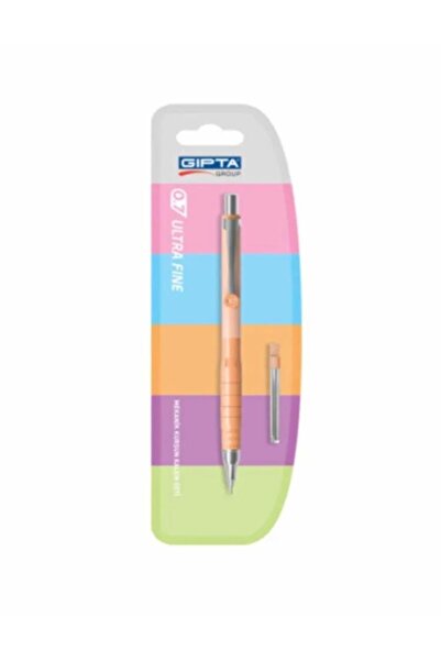 Gıpta Versatil Kalem Uçlu Kalem Ultra Fine 0,7mm Turuncu Gizli Uç+yedek Uçlu Set