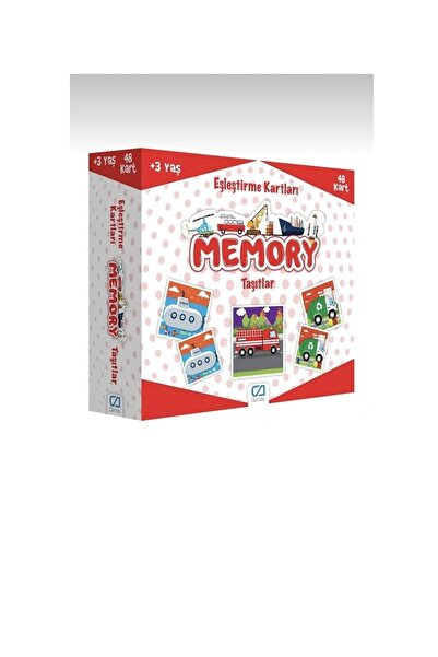 CA Games Memory Vehicles Matching Cards 5041