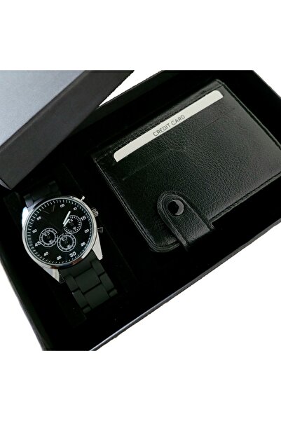 serbestmoda Sevgililer Günü Erkek Kol Saati Ve Kartlık Hediye Seti Sevgiliye ...