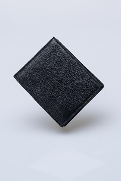 DERİNSS Drc7064 Genuine Leather Men's Black Wallet