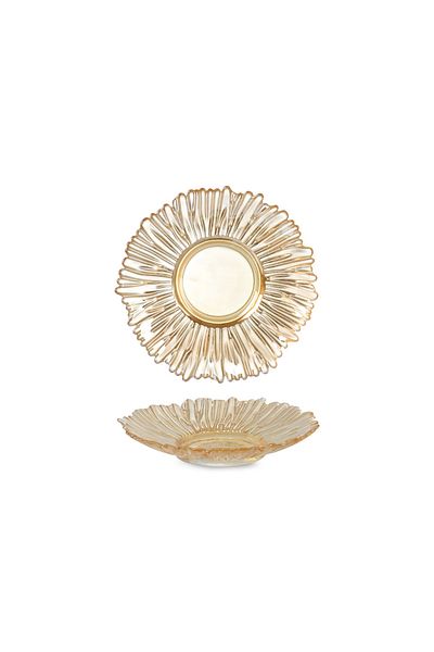 İpek Fliwer Honey Luster Tea Plate - 12 Cm