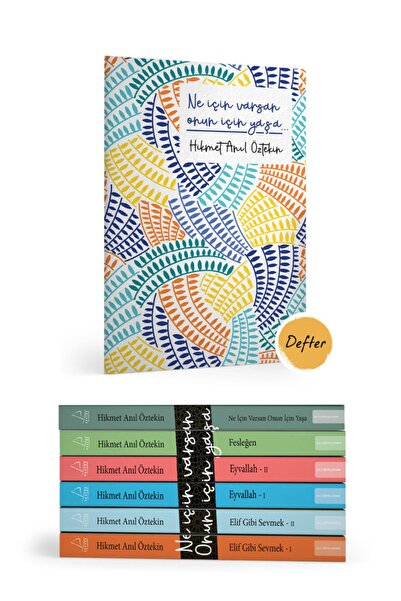 Destek Yayınları Hikmet Anıl Öztekin 6 Kitap Set Defter