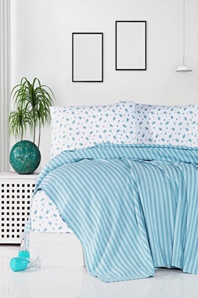 Evim Home Henna Tek Pike Çift Kişilik