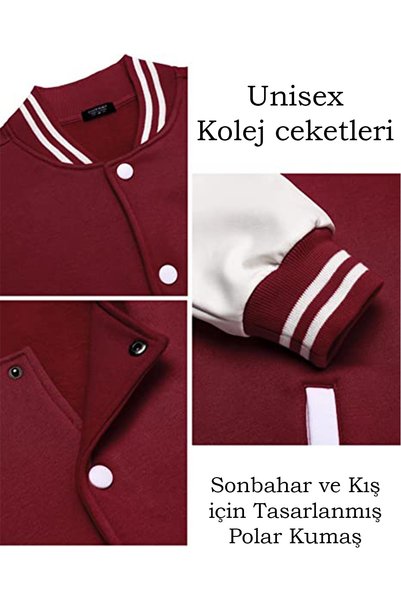 Your Fashion Style Unisex Embroidered College Jacket