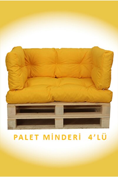 DEKOSOY Dış Ve Iç Mekan Palet Bahçe Balkon Havuz Başı Yer Minderi Koltuk Mind...