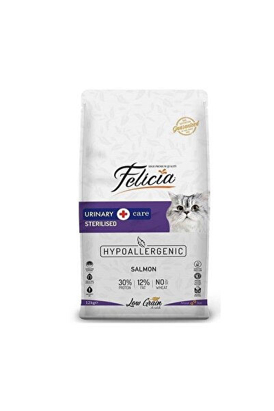 Felicia Hipoalerjenik Az Tahıllı Urinary & Kısır Somonlu Kedi Maması 750 Gram