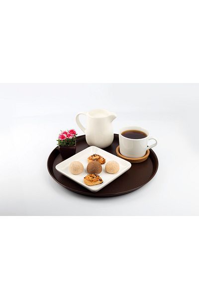 Melkan Home Round Tray, Presentation Tray