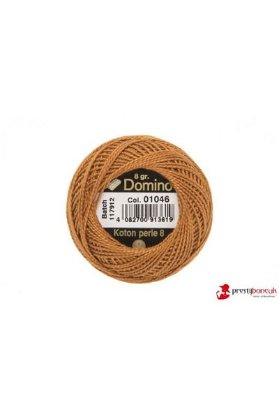 Prestij Boncuk Конци за бродиране Domino Cotton Perle № 8