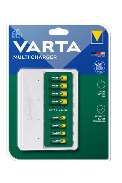 Varta Sava- Multi 8 Li Pil Şarj Cihazı Boş