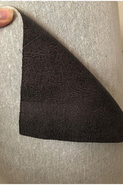 turkanlarhome Zen Nubuck Stain-Proof Upholstery Meter Fabrics (Auto Upholstery, Furniture Upholstery Etc) Σκούρο Γκρι Χρώμα