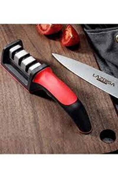 MİSSCAFE Profesyonel Bıçak Bileyici 3 Açılı Elmas Seramik Tungsten Çelik El B...