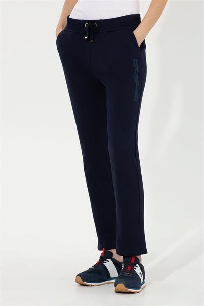 U.S. Polo Assn. Women's Navy Blue Knitted Pants