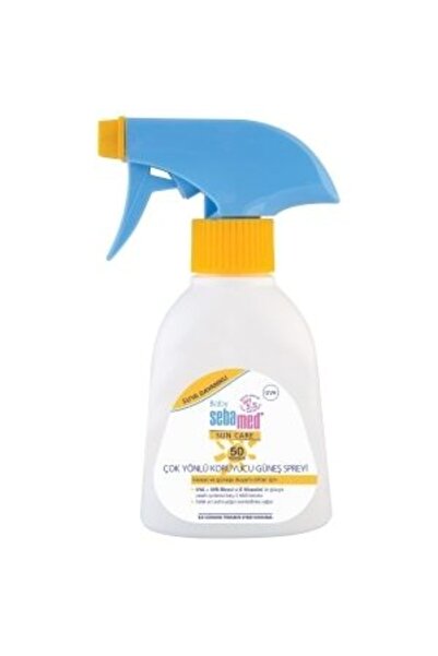 Sebamed Baby Sun Care Suya Dayanıklı Spf 50+ Çok Yönlü Koruyucu Bebek Güneş Spreyi 200 Ml