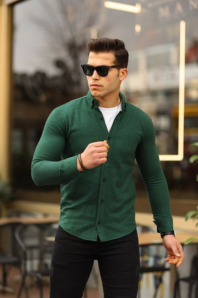 YNGMENCLASS Cămașă Slim Fit Lumberjack