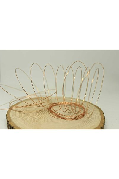 Yasamtohumu سلك تصميم المجوهرات النحاسية - 5 متر 0.4 ملم