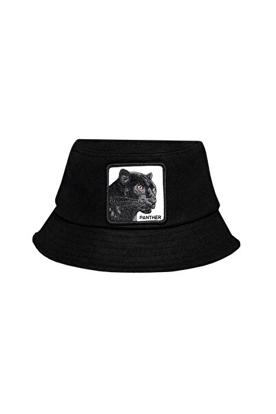 Goorin Bros Panther Heat ( Panter Figürlü) Buket 105-0065 Siyah L/xl