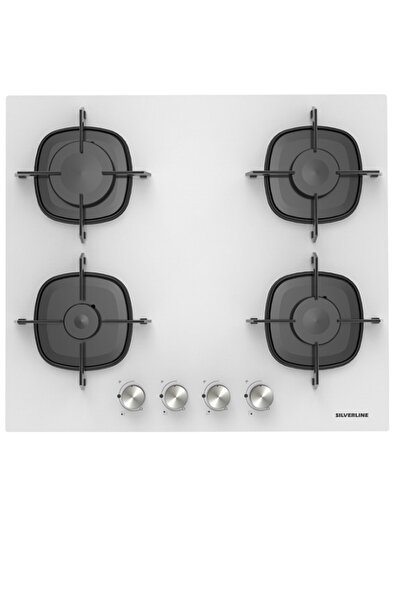 Silverline Cs5623w01 60 Cm Beyaz Cam Ocak