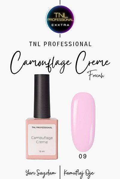 tnl professional Tnl Exxtra Creme Camouflage French Frenç Nude Oje Yarı Sayda...