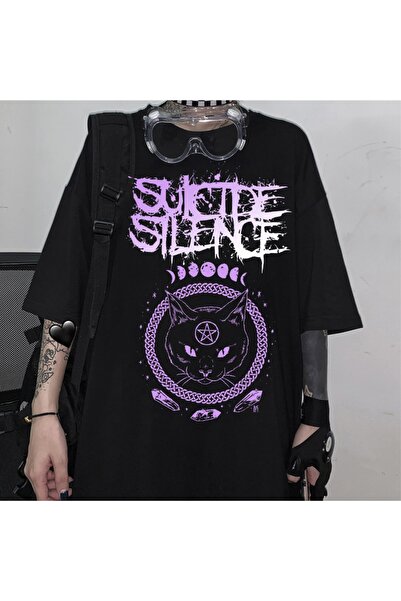 GALASHOP Vintage Gotik Grafik Punk Y2k T-shirt