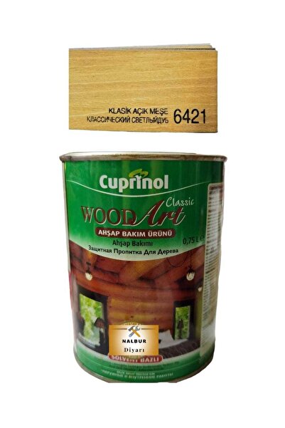 Marshall 2,5 Lt. Cuprinol Ahşap Koruyucu -klasik Açık Meşe(verniksiz - Mat Gö...