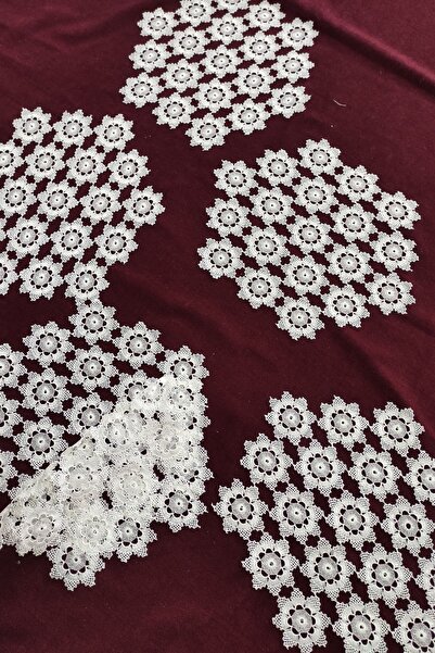 Çt Çeyizci Tekstil Dormitor Needle Lace 6 bucăți (lucrare la mașină)
