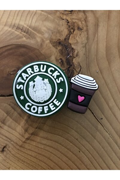 Crocs Jibbitz Pin Terlik Süsü 2 Li Kahve Seti