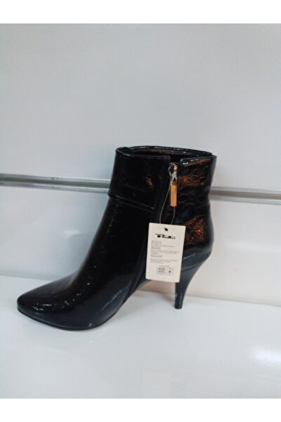 PUNTO Rugan Taşlı Kısa Çizme