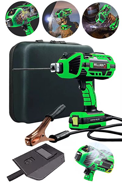 Millian Italyan 200 Amper Yeni Nesil Tabanca Kaynak Makinası Invertör Elektrot Kaynak Makinesi Profesyonel