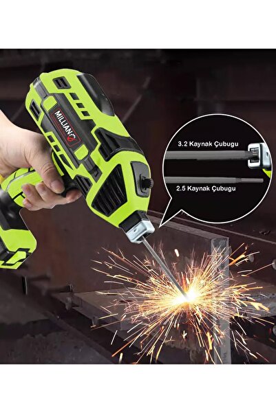 Millian Italyan 200 Amper Yeni Nesil Tabanca Kaynak Makinası Invertör Elektrot Kaynak Makinesi Profesyonel