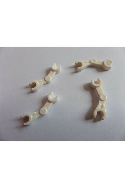 LEGO Original Accessory Custom Mini Figure Star Wars Skeleton Droid Robot White Arm 2 Pieces to Send
