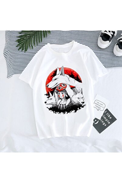 GALASHOP تي شيرت توتورو ستوديو جيبلي قوطي للجنسين موديل 97