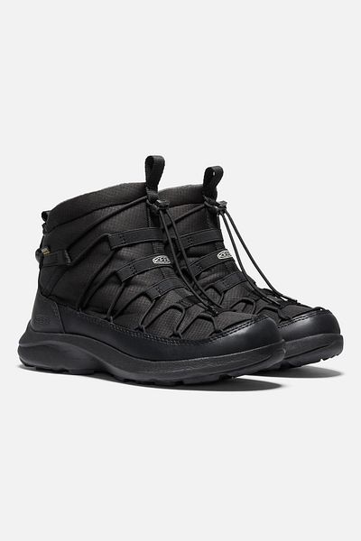 Keen Uneek Snk Chukka 2 Wp W-triple Black/bl - Αδιάβροχες γυναικείες μπότες χιονιού - Μαύρο