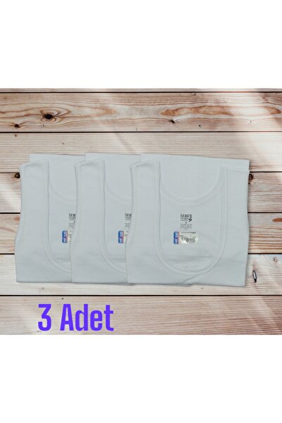 Seher Yıldızı قميص داخلي كلاسيكي 100% قطن 3 قطع