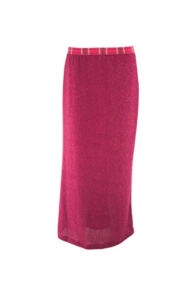 modayiğit Simli Ve Likralı Uzun Etek