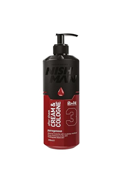 NISHMAN 03 Tıraş Sonrası Krem & Kolonya / Essential Kokusu 200 Ml