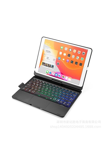 Fogy Ipad 8. Ve 9. Nesil 2020 /2021 Uyumlu 10.2 Klavyeli Kılıf 360 Dönebilen ...